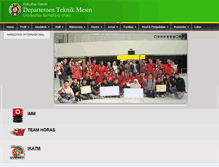 Tablet Screenshot of dtm.usu.ac.id
