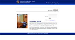 Desktop Screenshot of portal.usu.ac.id