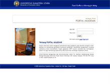 Tablet Screenshot of portal.usu.ac.id